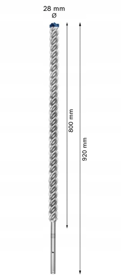 Wiertło SDS Max-8X EXPERT - zastosowanie