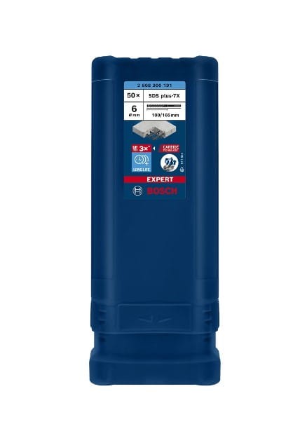 Wiertło Bosch EXPERT SDS plus-7X - zastosowanie