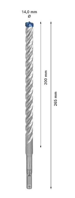Wiertło SDS Plus-7X do betonu zbrojonego