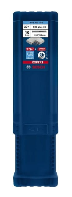 Wiertło Bosch EXPERT SDS plus-7X - zastosowanie