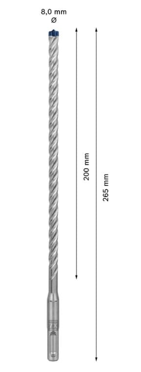 Głowica wiertła EXPERT SDS plus-7X