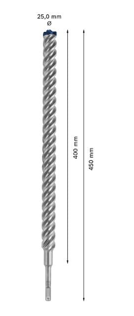 Wiertło EXPERT SDS Plus-7X do młotów udarowych