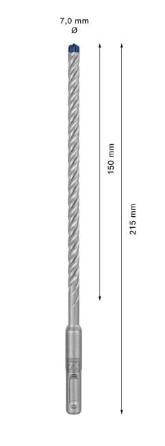 Głowica wiertła EXPERT SDS Plus-7X