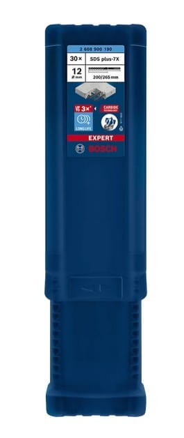 Wiertło SDS Plus-7X w zastosowaniu