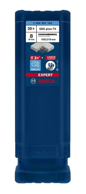 Zastosowanie wiertła EXPERT SDS Plus-7X
