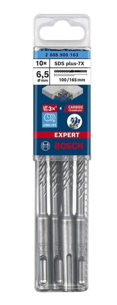 Wiertło EXPERT SDS Plus-7X - zastosowanie