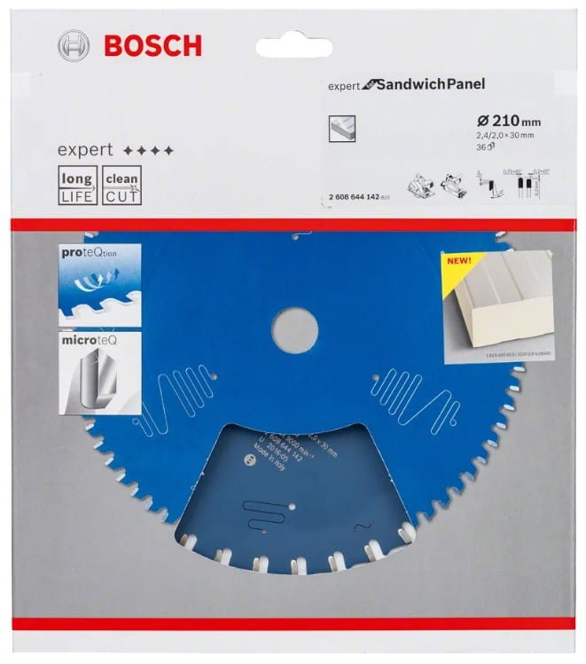 Tarcza BOSCH Expert for Sandwich Panel - widok szczegółowy