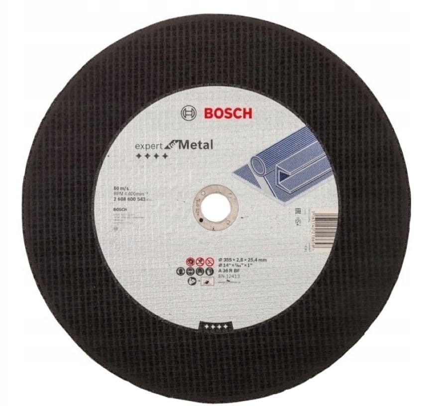 Tarcza korundowa tnąca Bosch Expert for Metal 355 mm