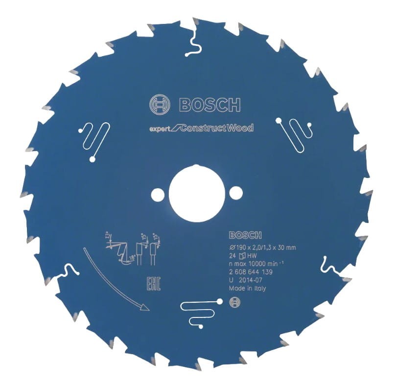 Tarcza pilarska Bosch Expert for Construct Wood 190x30mm 24z