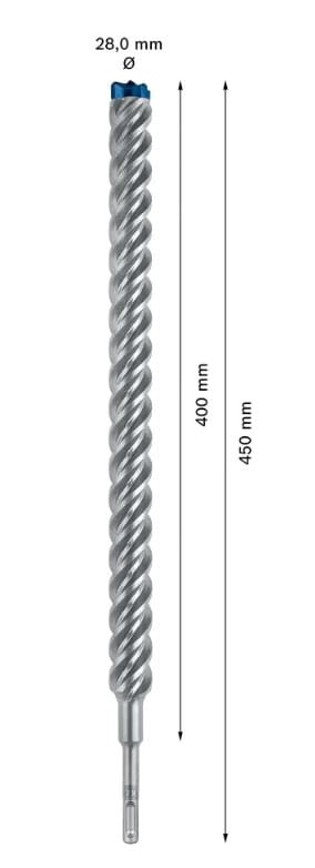 Wiertło Bosch EXPERT SDS plus-7X - zastosowanie