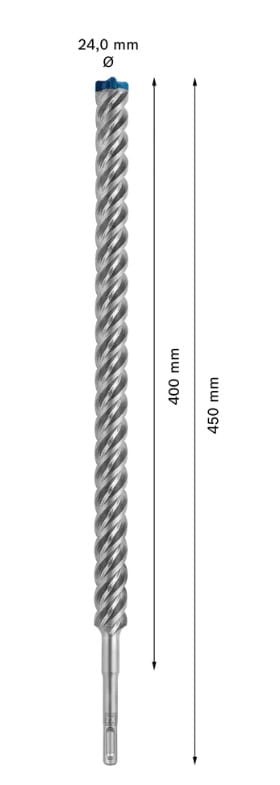 Wiertło EXPERT SDS Plus-7X do betonu zbrojonego