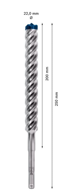 Wiertło BOSCH EXPERT SDS PLUS-7X - zastosowanie