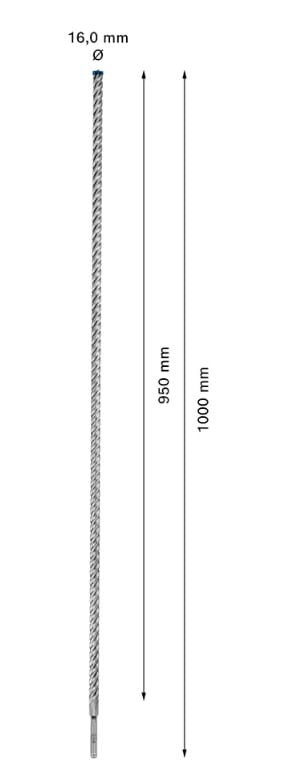 Wiertło SDS Plus-7X do betonu zbrojonego Bosch
