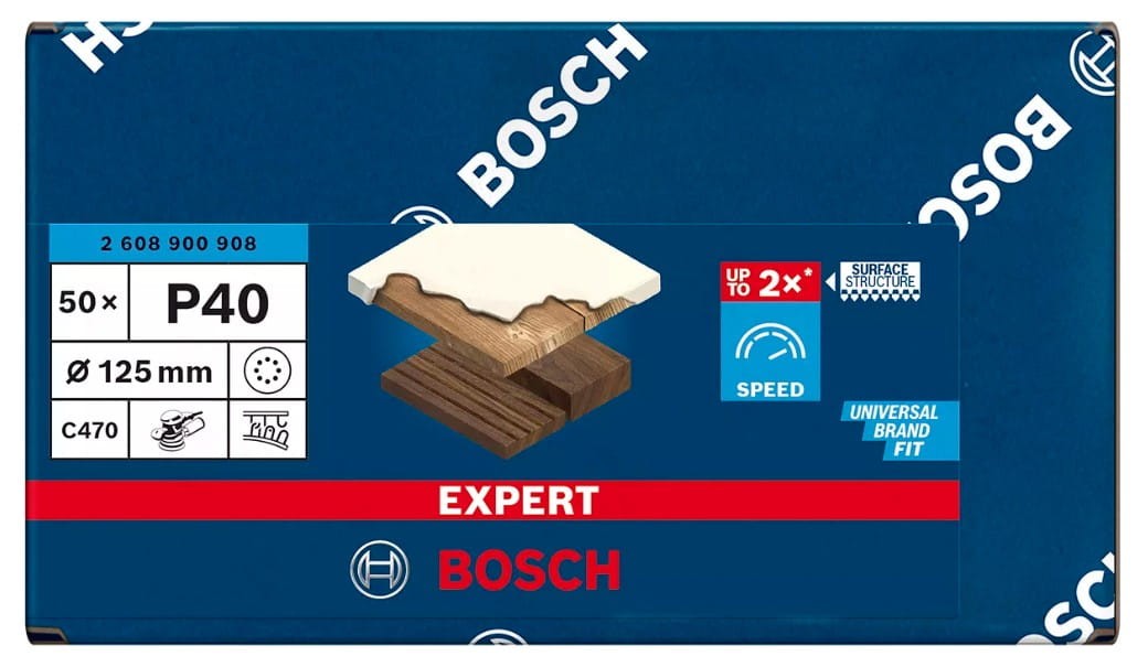 Papier ścierny BOSCH EXPERT C470 - zastosowanie