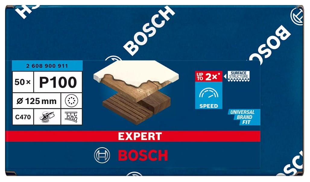 Papier ścierny EXPERT C470 Bosch - widok