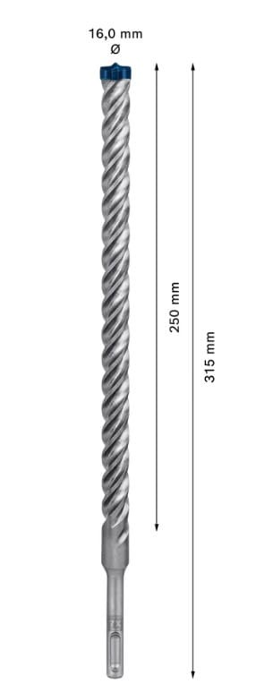 Wiertło EXPERT SDS plus-7X w zastosowaniu