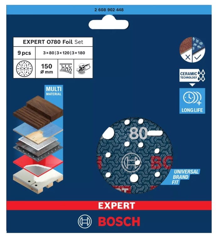Tarcza ścierna EXPERT Foil - szczegóły produktu