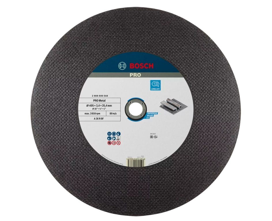 BOSCH TARCZA KORUNDOWA DO METALU 400 x 25,4 x 3,2 Expert for Metal 1szt