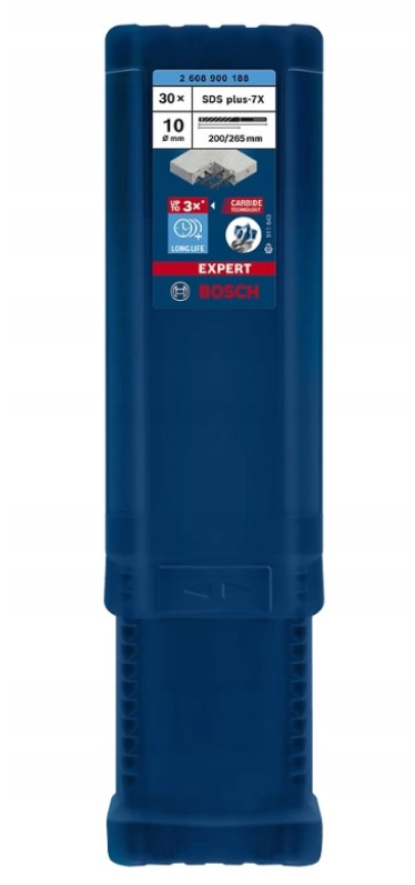 BOSCH WIERTŁO SDS PLUS-7X EXPERT 10 x 200/265