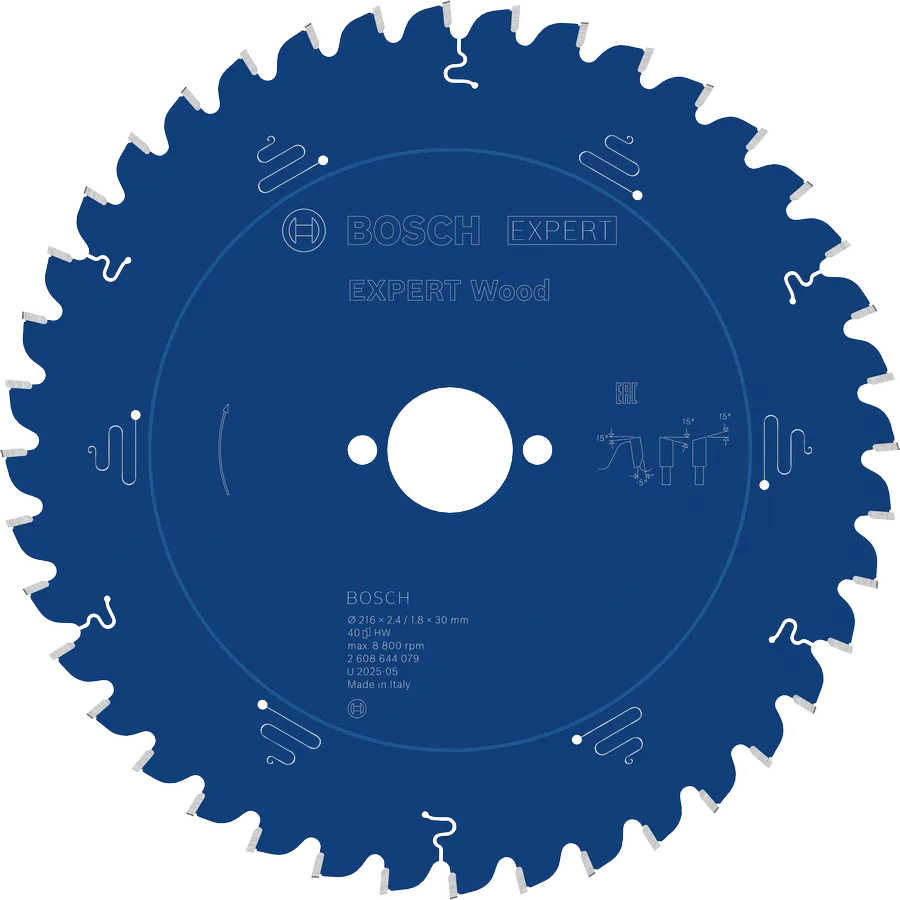 Tarcza pilarska BOSCH EXPERT for Wood 216x30 mm 40z