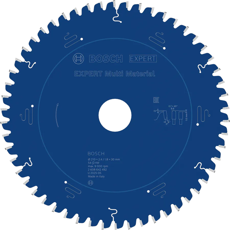 Tarcza piły Bosch Expert Multi Material 210x30mm 54z