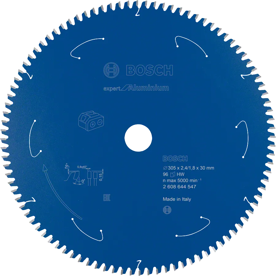 BOSCH TARCZA PIŁA WIDIOWA Expert for Aluminium 305 x 30 mm 96z