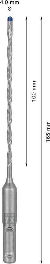 Bosch EXPERT SDS plus-7X - głowica węglikowa