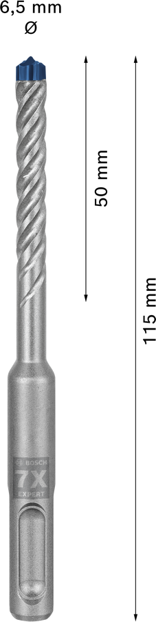 Bosch WIERTŁO SDSPLUS-7X EXPERT - widok głowicy