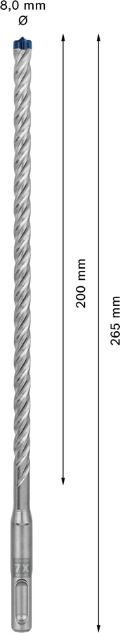 Głowica wiertła Bosch EXPERT SDS plus-7X