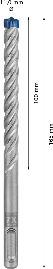 Głowica wiertła Bosch EXPERT SDS plus-7X