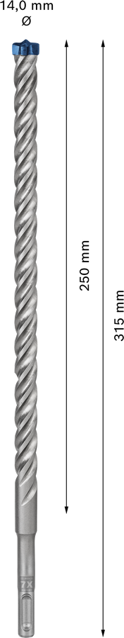 Głowica wiertła EXPERT SDS plus-7X