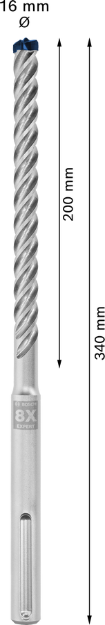 Głowica węglikowa wiertła SDS max-8X