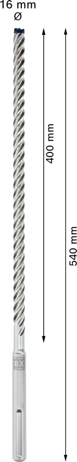 Głowica wiertła Bosch EXPERT SDS max-8X