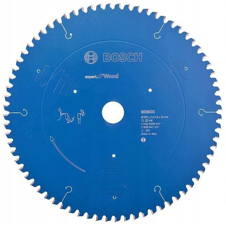 BOSCH Tarcza piła widiowa Expert for Wood 305x30mm 72z