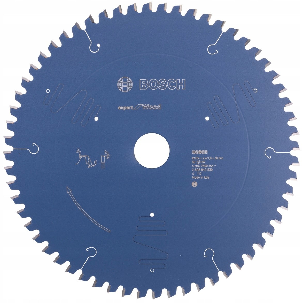 Tarcza pilarska BOSCH EXPERT for Wood 254x30 mm 60z