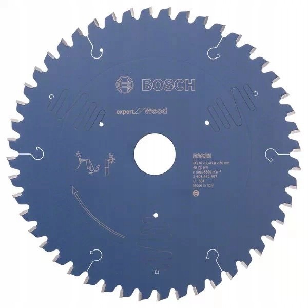 BOSCH TARCZA PIŁA WIDIOWA Expert for Wood 216x30mm 48z Drewno