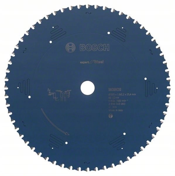 BOSCH Tarcza Piła Widiowa Expert for Steel 305mm 80 zębów